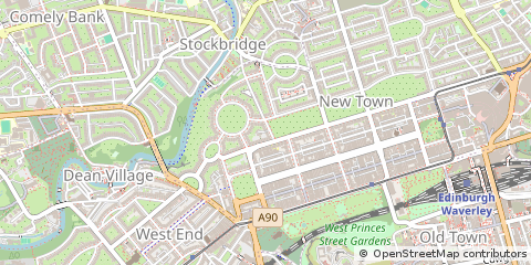 Map of Edinburgh