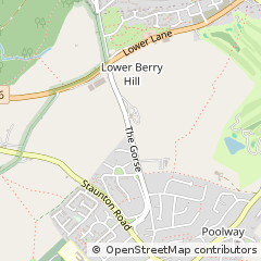 Map of Coleford, Gloucestershire