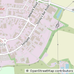 Map of Peterborough, Cambridgeshire