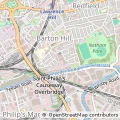 Map of Bristol, Avon