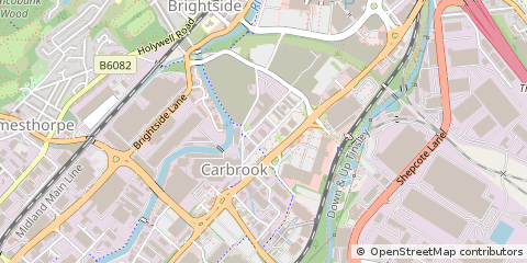 Map of Sheffield