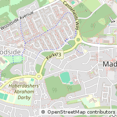 Map of Telford, Shropshire