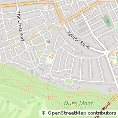 Map of Newcastle Upon Tyne, Tyne and Wear