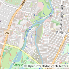 Map of Leicester