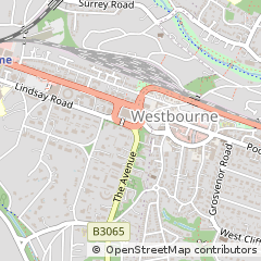 Map of Poole, Dorset