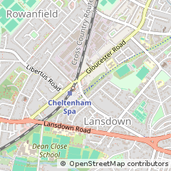 Map of Cheltenham