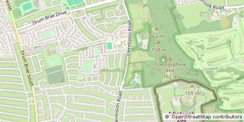 Map of Edinburgh