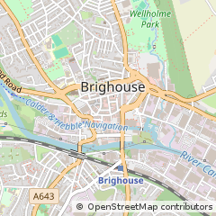 Map of Brighouse