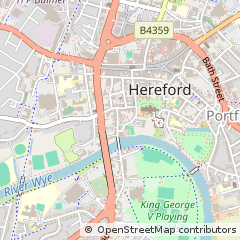 Map of Hereford