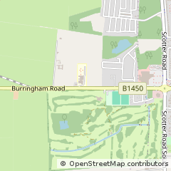 Map of Scunthorpe