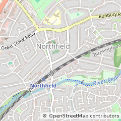 Map of Birmingham, West Midland