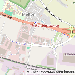 Map of North Ferriby, East Yorkshire