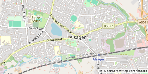 Map of Stoke-on-Trent