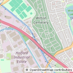 Map of Birmingham, West Midlands