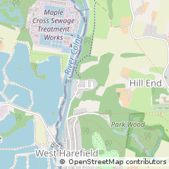Map of Uxbridge