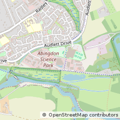 Map of Abingdon, Oxfordshire