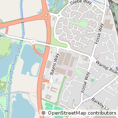 Map of Leicester, Leicestershire