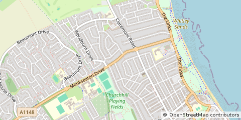 Map of Whitley BAY
