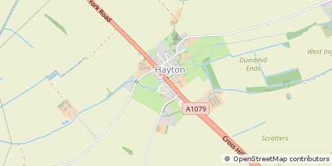 Map of York