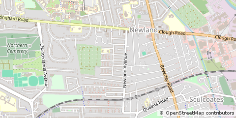 Map of Hull