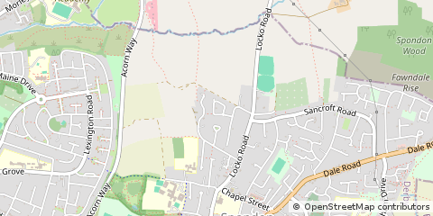 Map of Derby
