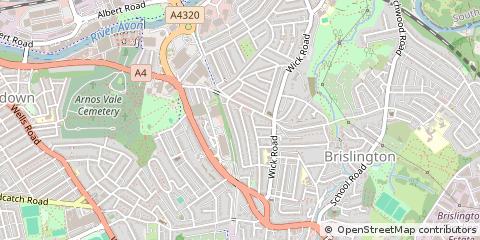 Map of Bristol