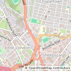 Map of Leeds