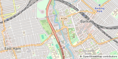 Map of Barking