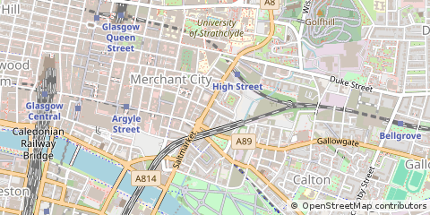 Map of Glasgow