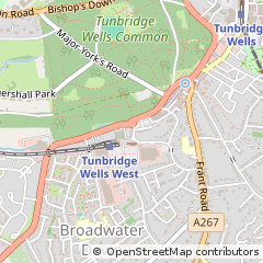Map of Tunbridge Wells