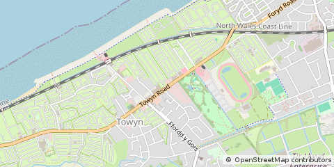 Map of Abergele