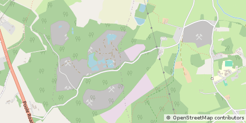 Map of Wimborne, Dorset