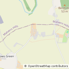Map of Staunton, Gloucestershire