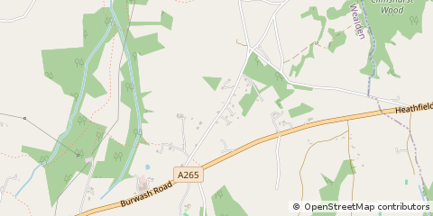 Map of Heathfield