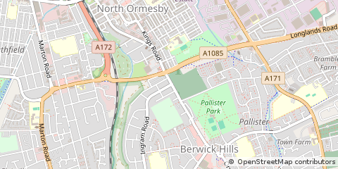 Map of Middlesbrough