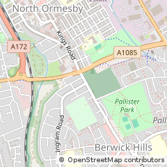 Map of Middlesbrough