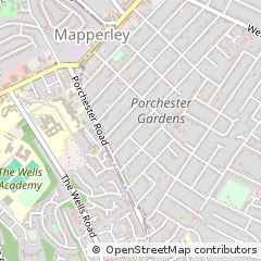 Map of Mapperley, Nottinghamshire