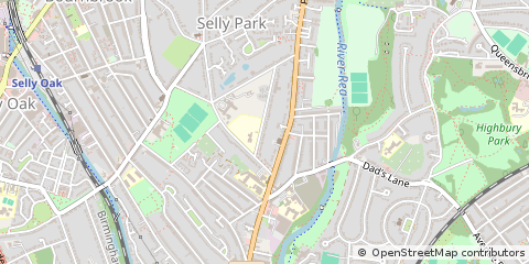 Map of Birmingham