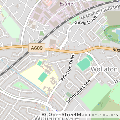 Map of Nottingham