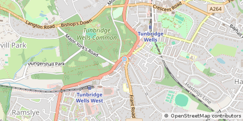 Map of Tunbridge Wells