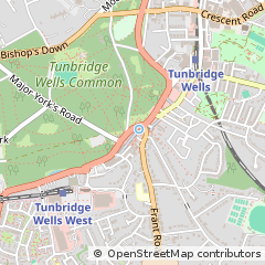 Map of Tunbridge Wells