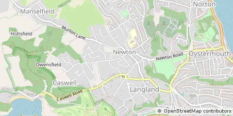 Map of Swansea