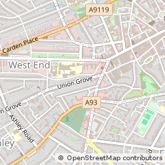 Map of Aberdeen