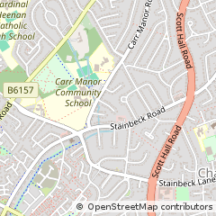 Map of Leeds