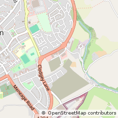 Map of Helston, Cornwall