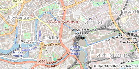 Map of Bristol