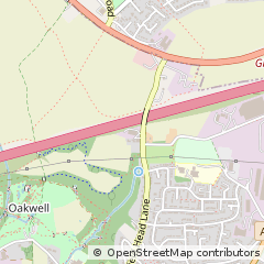 Map of Birstall, West Yorkshire