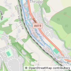 Map of Stroud