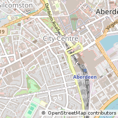 Map of Aberdeen