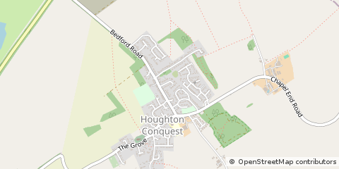 Map of Bedford, Bedfordshire